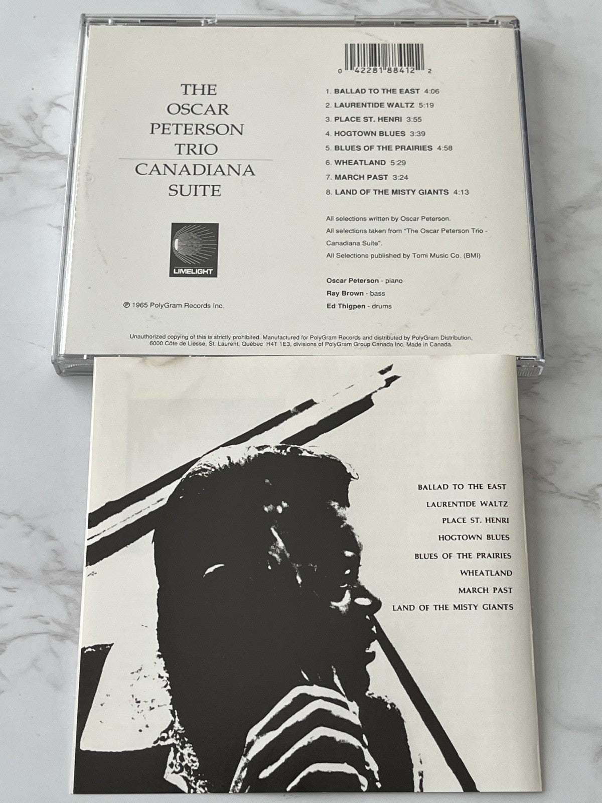 Oscar Peterson – The Oscar Peterson Trio Canadiana Suite [CANADA PRESS]