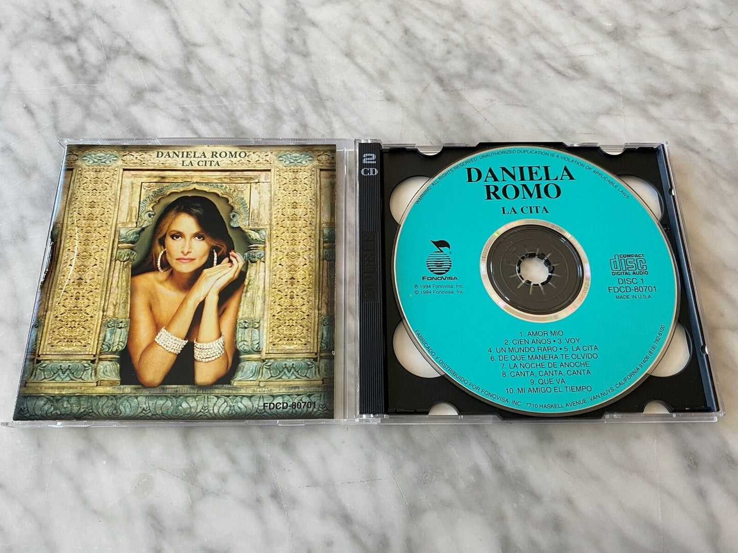 Daniela Romo – La Cita (1994) [ORIGINAL USA PRESS]