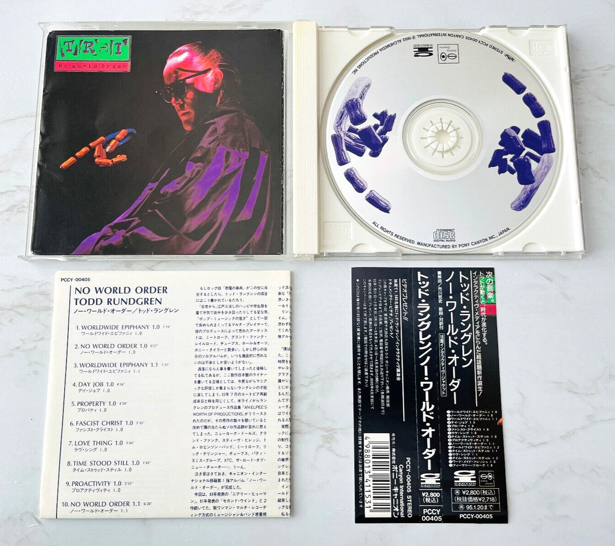 Todd Rundgren – No World Order (OBI) (1993)