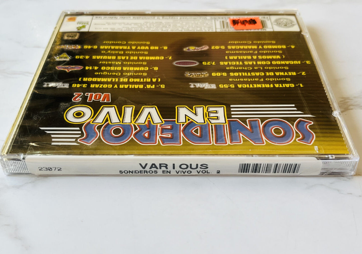 Sonido Condor, Sonido Fantasma, Sonido La Changa, Various – Sonideros En Vivo Vol 2 (2004) [ORIGINAL USA PRESS]