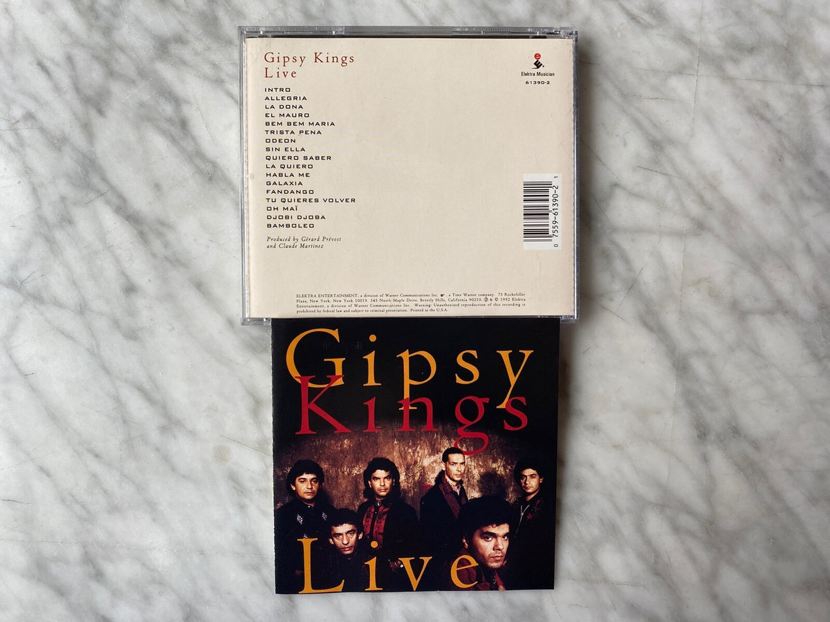 Gipsy Kings – Live (1992) [ORIGINAL USA PRESS]