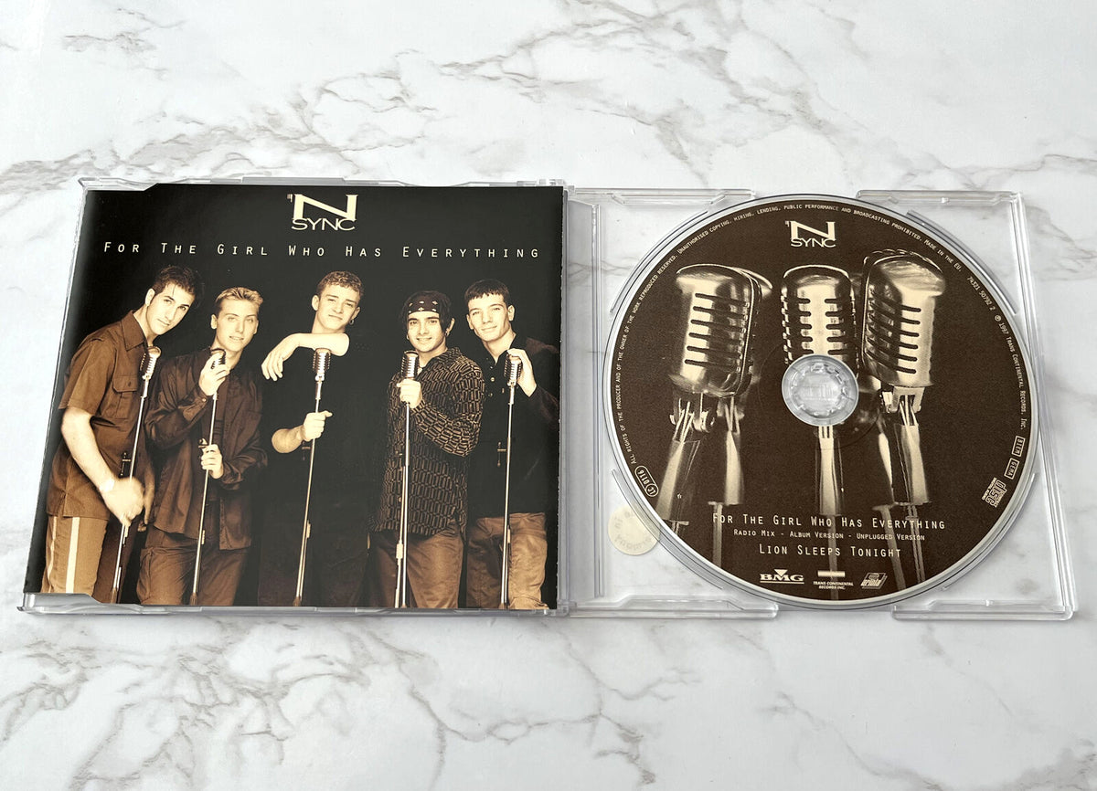 NSYNC – For The Girl Who Has Everything (Maxi Single) (1997) [UK PRESS]