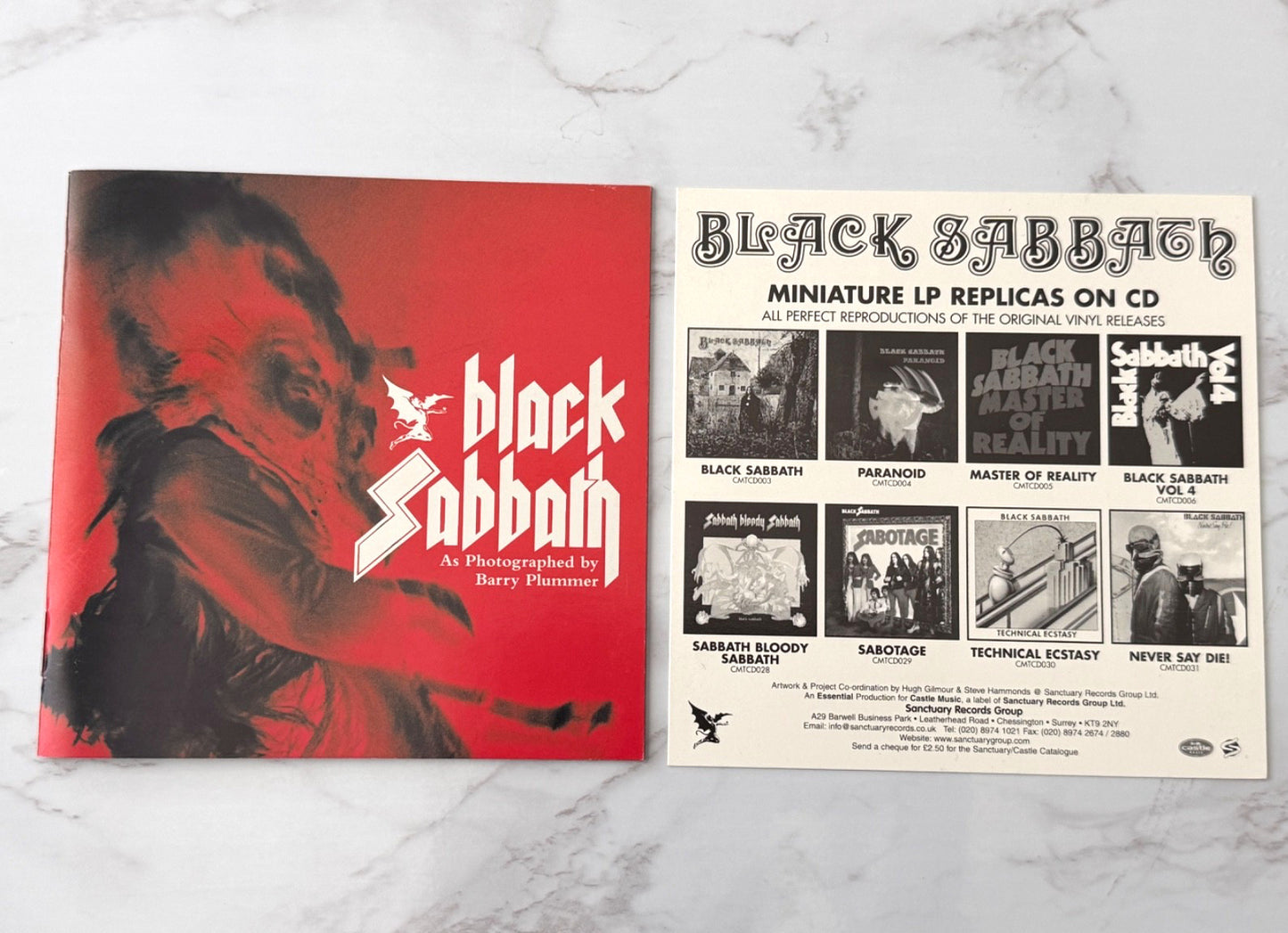 Black Sabbath – The Complete 70s Replica Collection 8 (Numbered, Box Set) (2001) [UK PRESS]