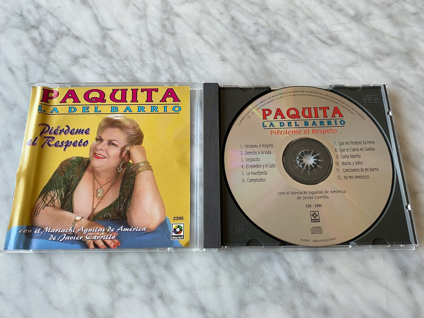 Paquita La Del Barrio – Pierdeme El Respeto (2000)