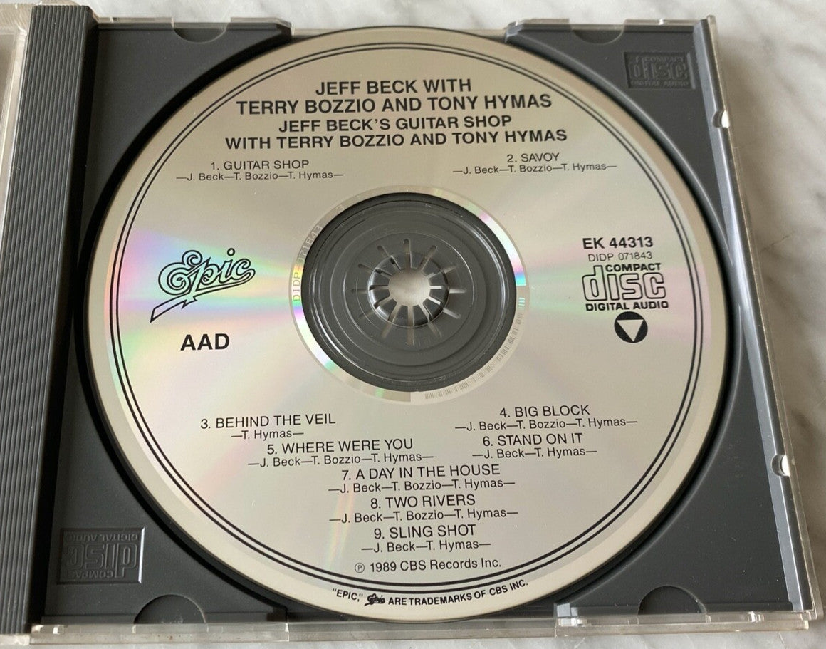 Jeff Beck – Jeff Beck's Guitar Shop With Terry Bozzio And Tony Hymas [DADC PRESS]