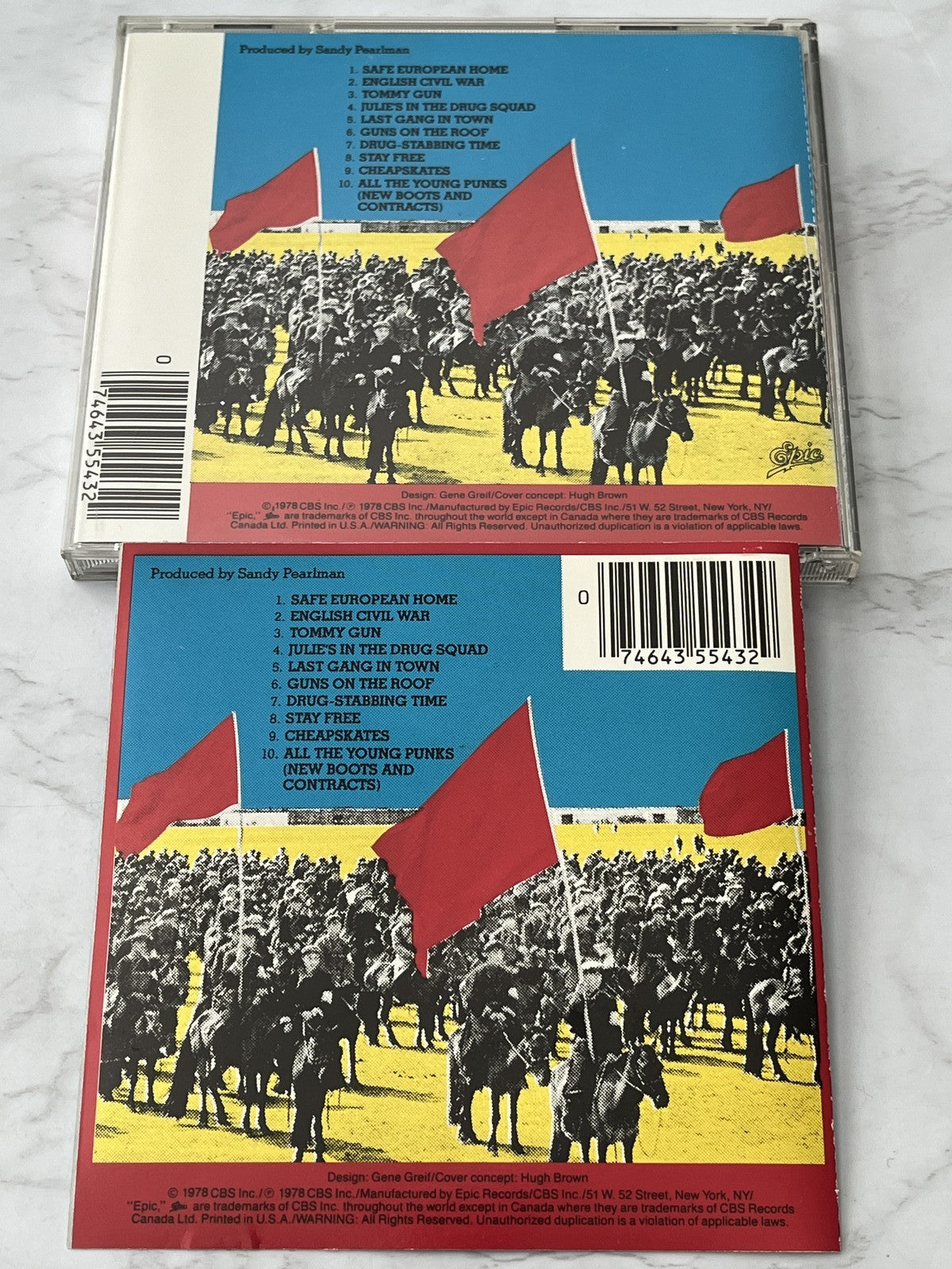 The Clash – Give Em Enough Rope [USA 1ST PRESS]