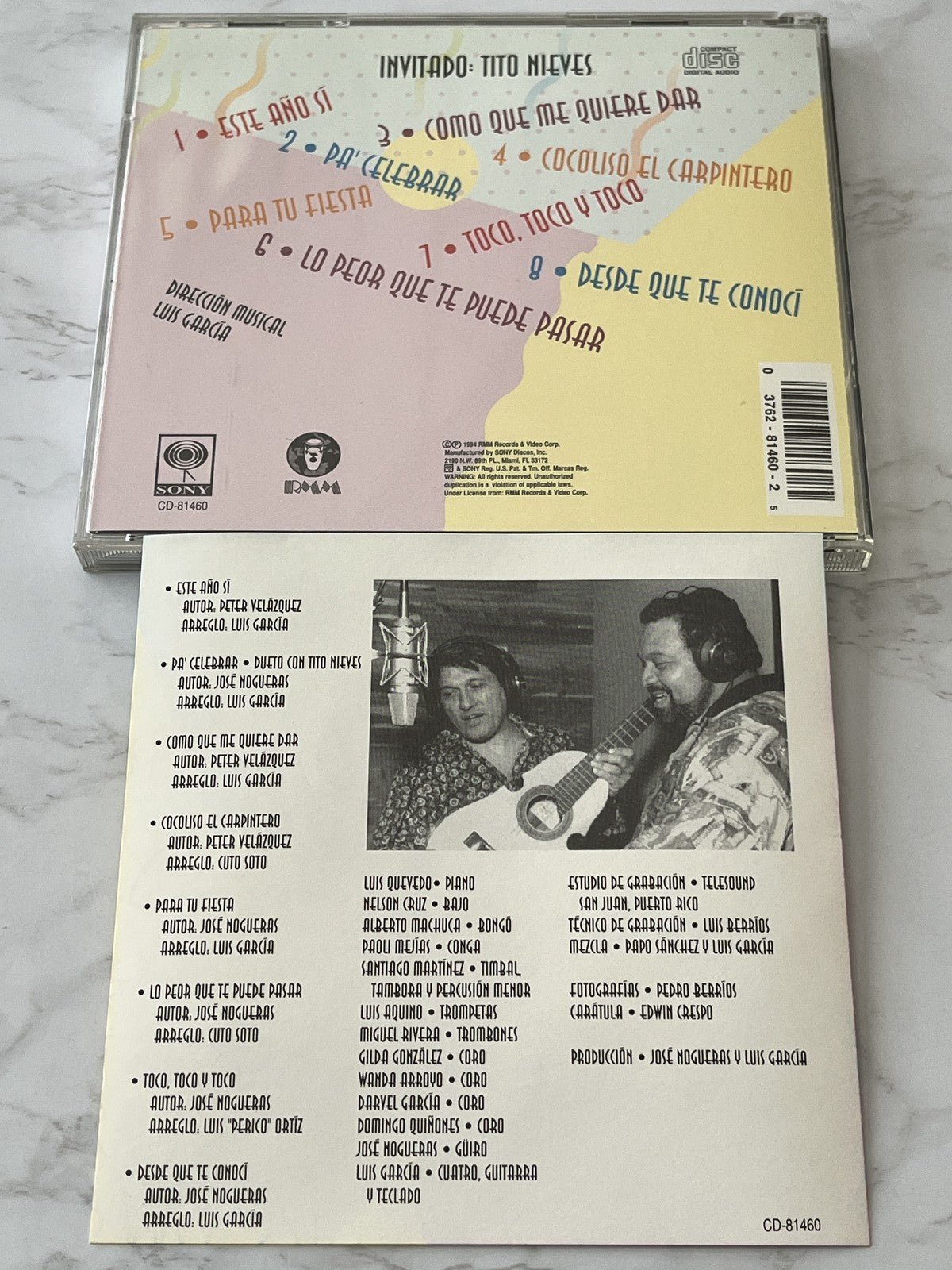 José Nogueras – Jose Nogueras Para Tu Fiesta (1994) [ORIGINAL USA PRESS]