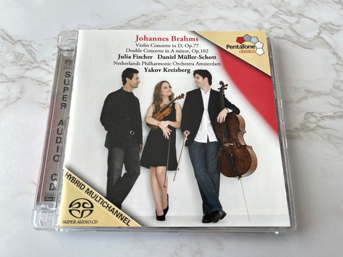 Johannes Brahms, Julia Fischer, Daniel Müller-Schott, Yakov Kreizberg – Brahms, Fischer, Muller-Schott, Kreizberg Violin Concerto (SACD) (2007) [UK PRESS]