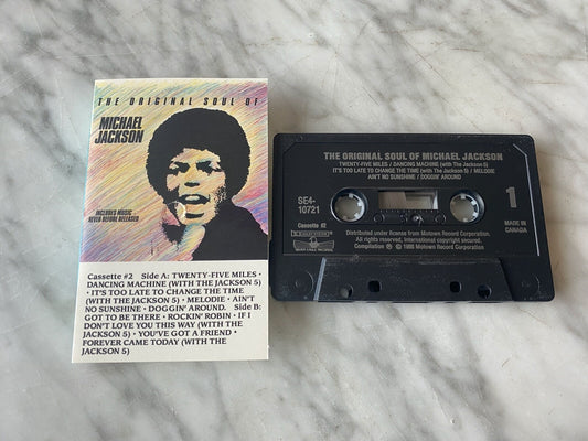 Michael Jackson – The Original Soul Of (1988) [CANADA PRESS]