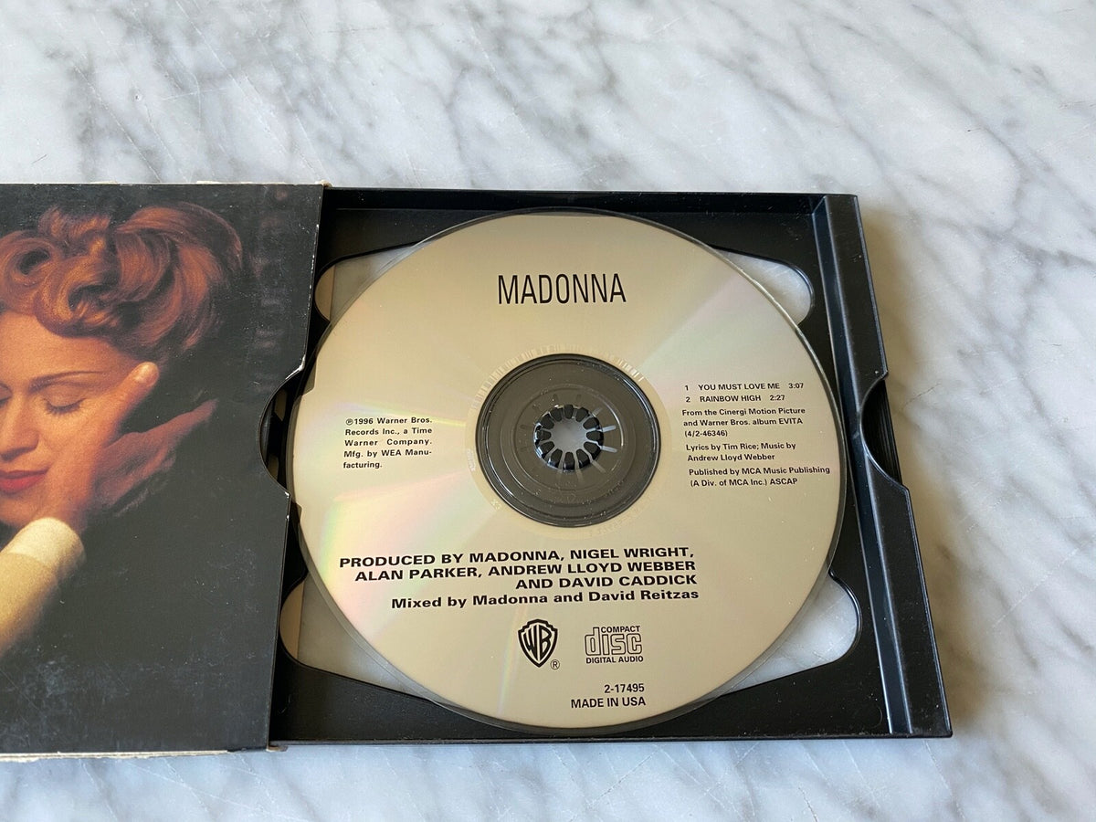 Madonna – You Must Love Me (1996) [ORIGINAL USA PRESS]