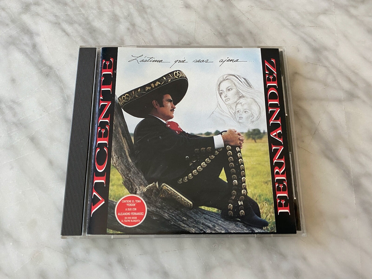Vicente Fernandez – Lastima Que Seas Ajena (1993) [ORIGINAL USA PRESS]