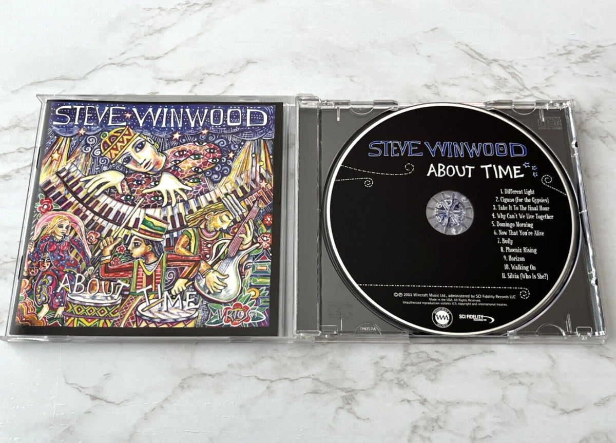 Steve Winwood – About Time (2003) [ORIGINAL USA PRESS]