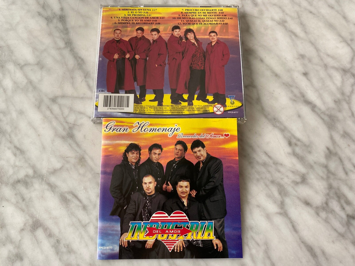 Industria Del Amor – Gran Homenaje Recuerdos Del Amor (1999) [ORIGINAL USA PRESS]