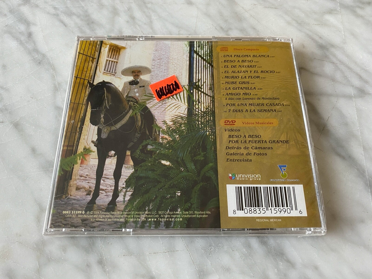 Ezequiel Peña – El De Nayarit (CD/DVD) (2004) [ORIGINAL USA PRESS]