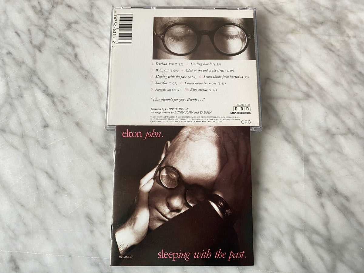 Elton John – Sleeping With The Past (1989) [DADC PRESS]