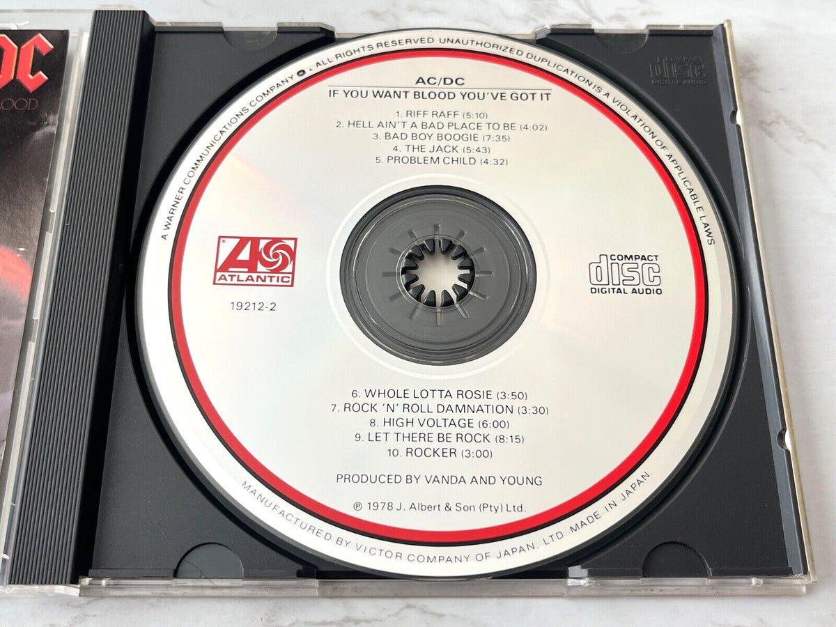 AC/DC – If You Want Blood You've Got It [JAPAN TARGET ERA]