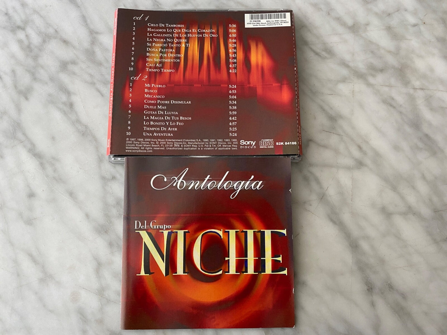 Grupo Niche – Antologia (2000) [ORIGINAL USA PRESS]