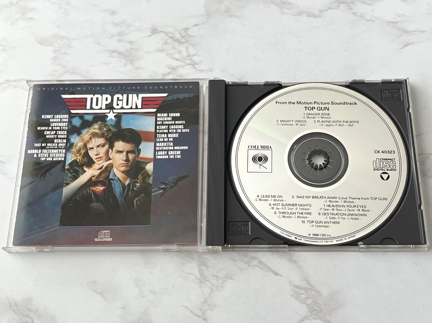 Kenny Loggins, Loverboy, Various, Berlin – Top Gun Original Soundtrack (1986) [JAPAN TARGET ERA]