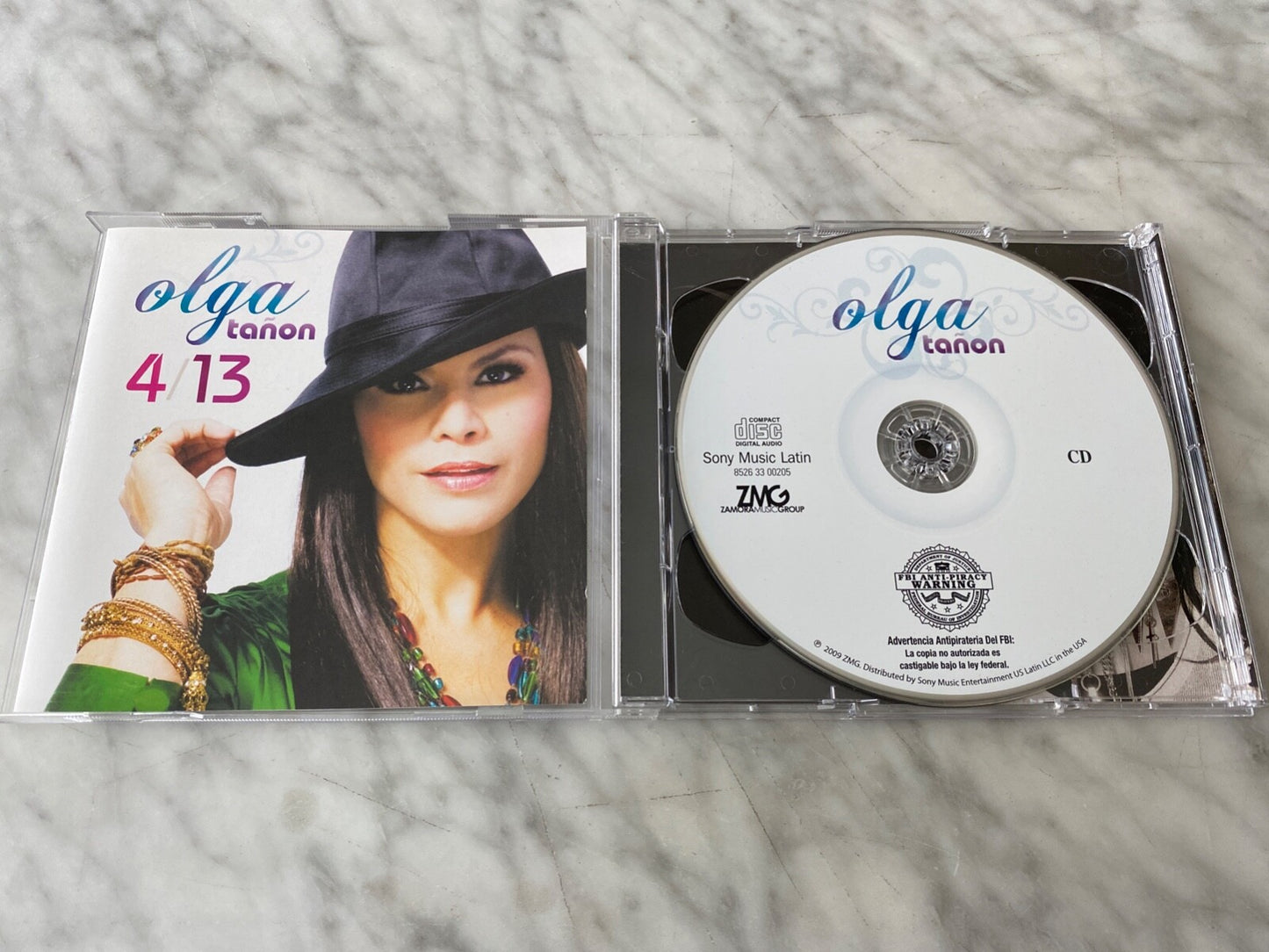 Olga Tañon – 4/13 (CD/DVD) (2009) [ORIGINAL USA PRESS]