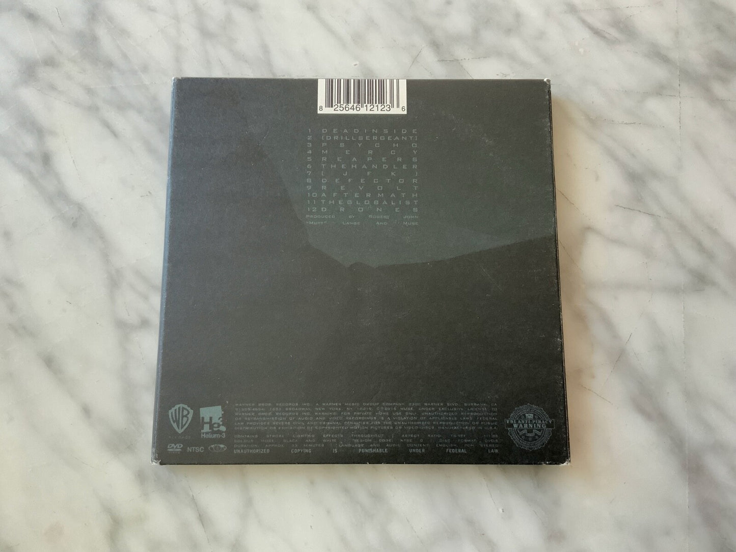 Muse – Drones (Deluxe Edition, Digipak, CD/DVD) (2015) [ORIGINAL USA PRESS]
