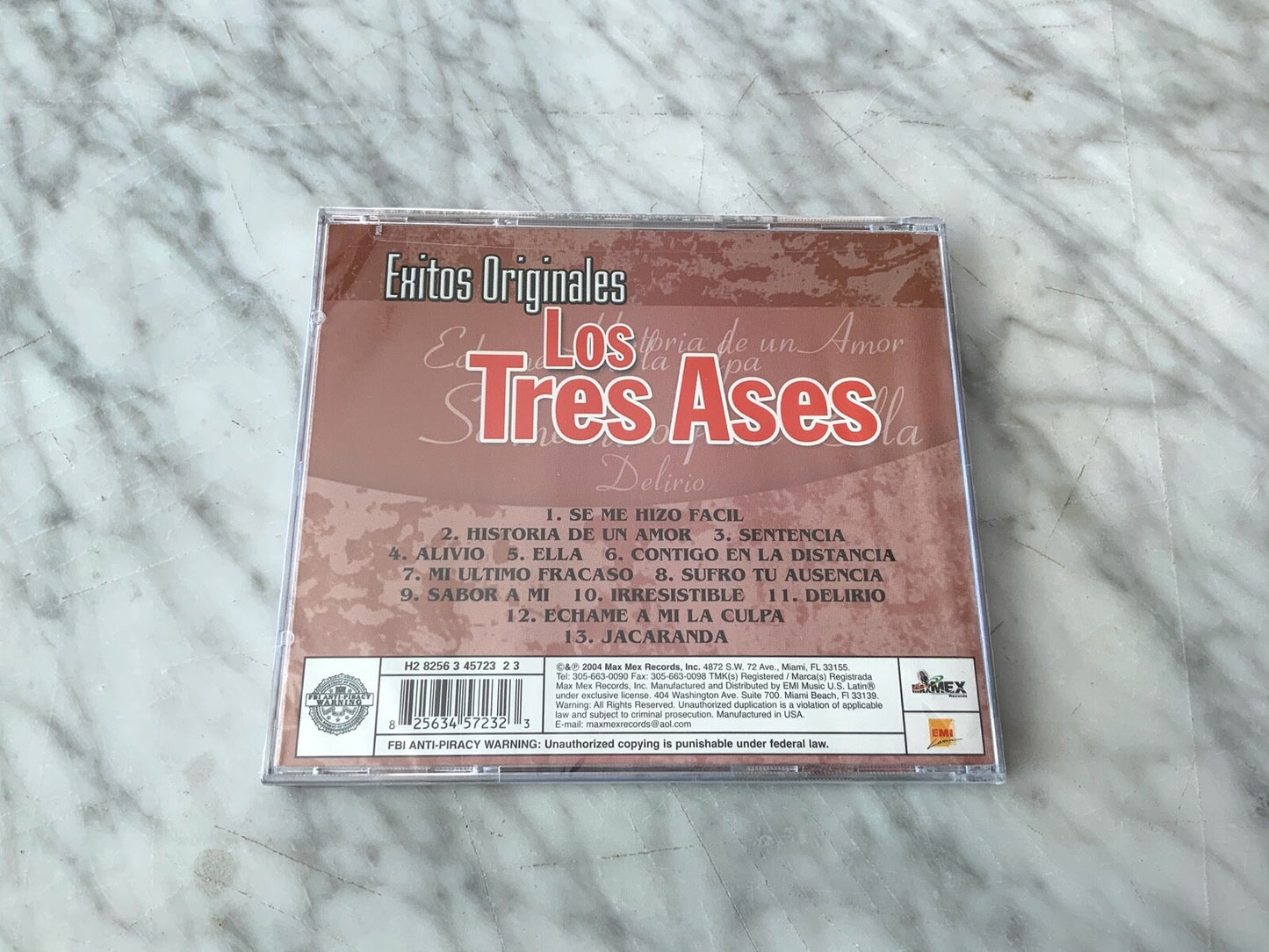 Los Tres Ases – Exitos Originales (2004) [ORIGINAL USA PRESS]