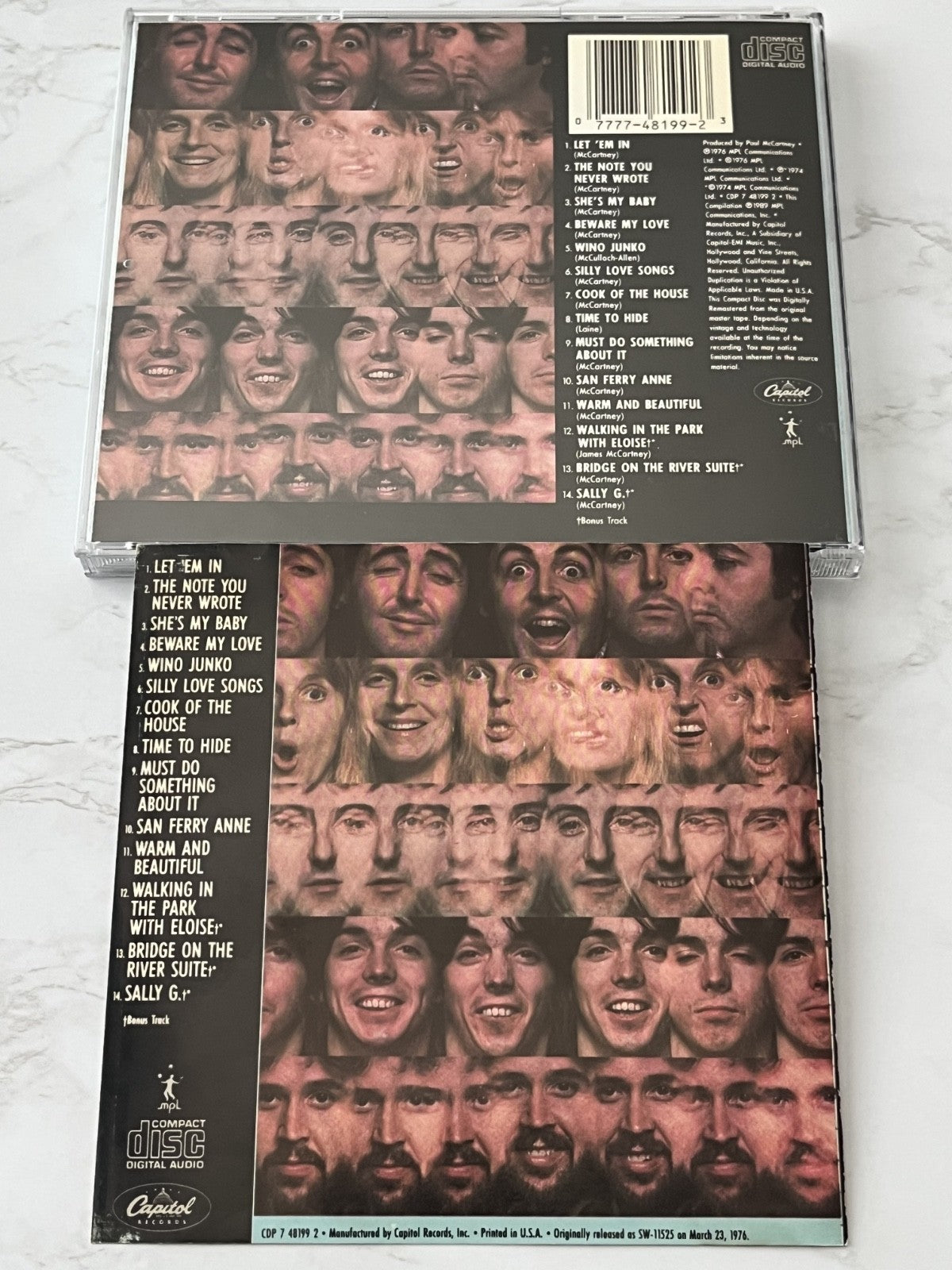 Paul McCartney, Wings – At The Speed Of Sound (1989) [ORIGINAL USA PRESS]