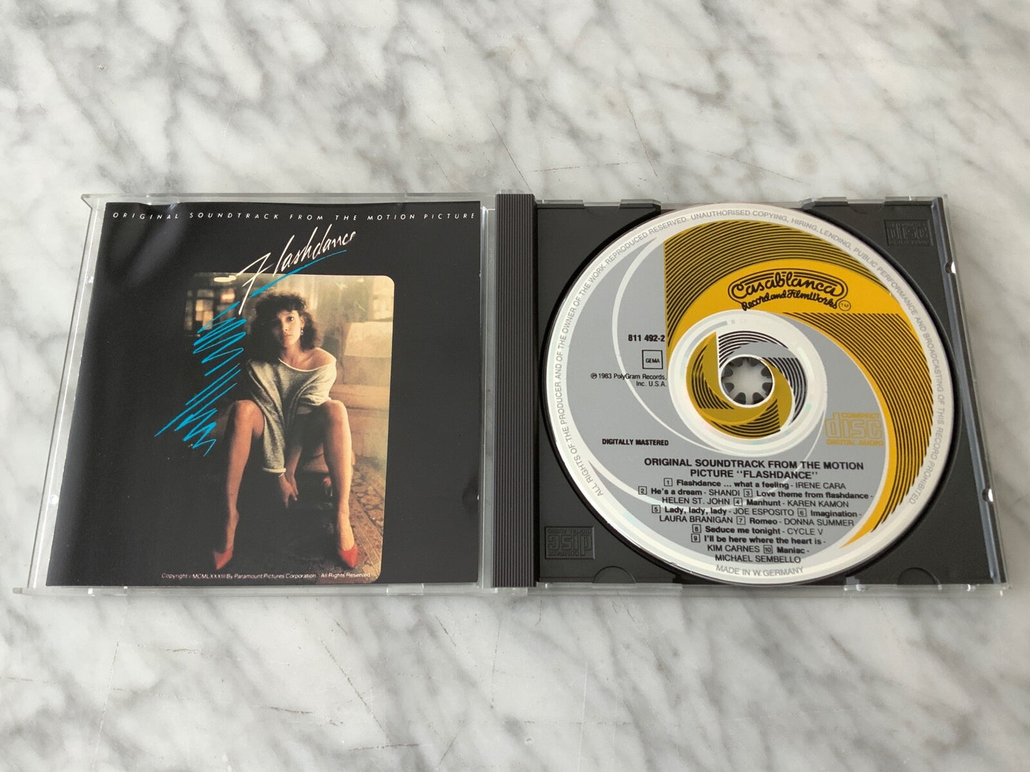 Flashdance Soundtrack From The Motion Picture [W GERMANY TARGET ERA]