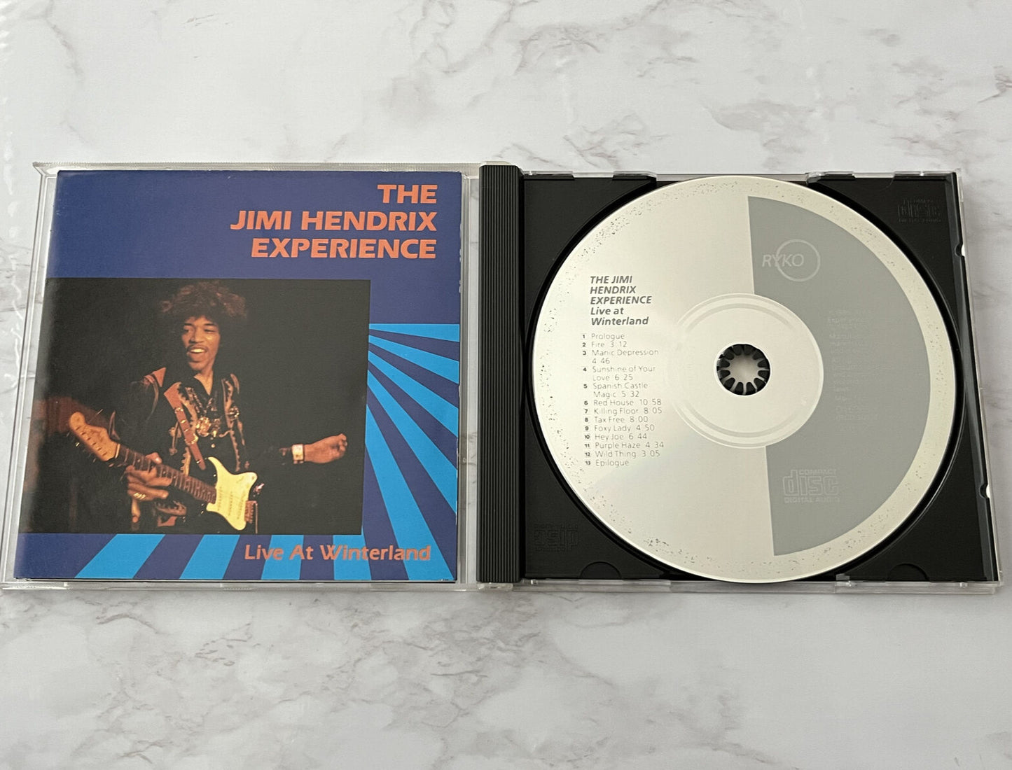 Jimi Hendrix – The Jimi Hendrix Experience Live At Winterland (1987) [ORIGINAL USA PRESS]