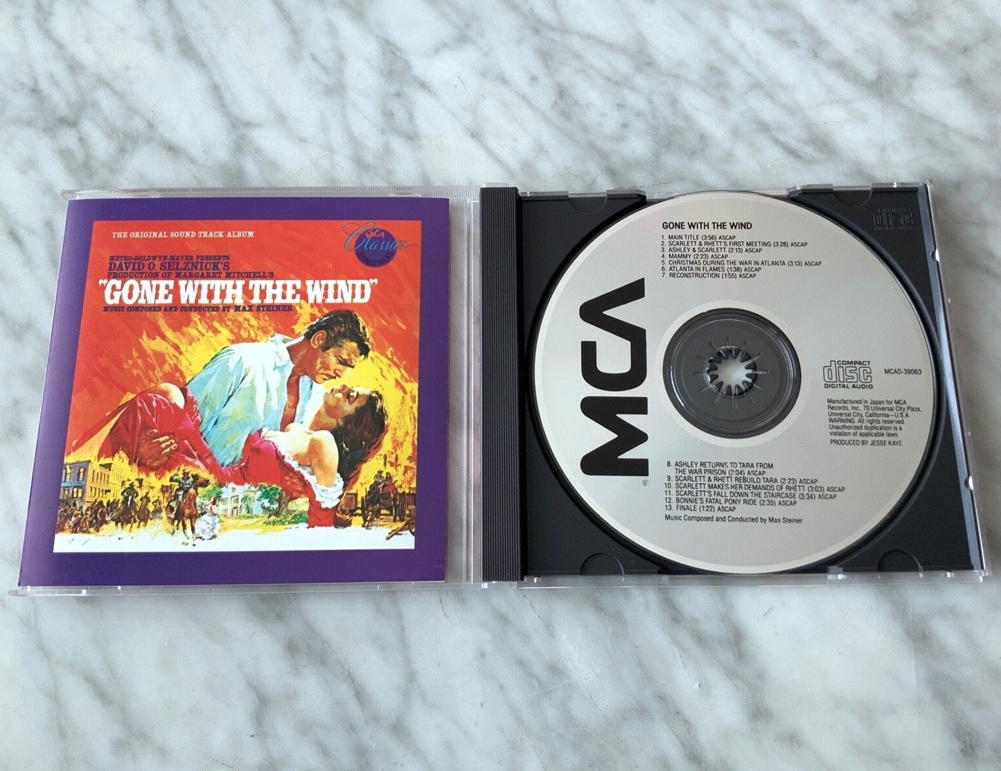 Max Steiner – Gone With The Wind Soundtrack (1986) [JAPAN TARGET ERA]