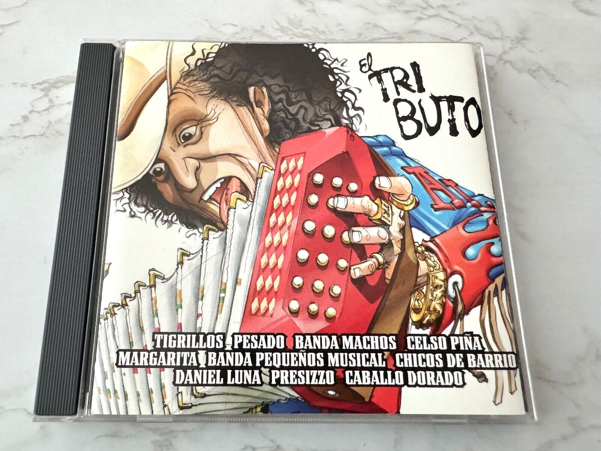 Various, Banda Machos, Pesado, Celso Piña – El Tributo (2003) [ORIGINAL USA PRESS]