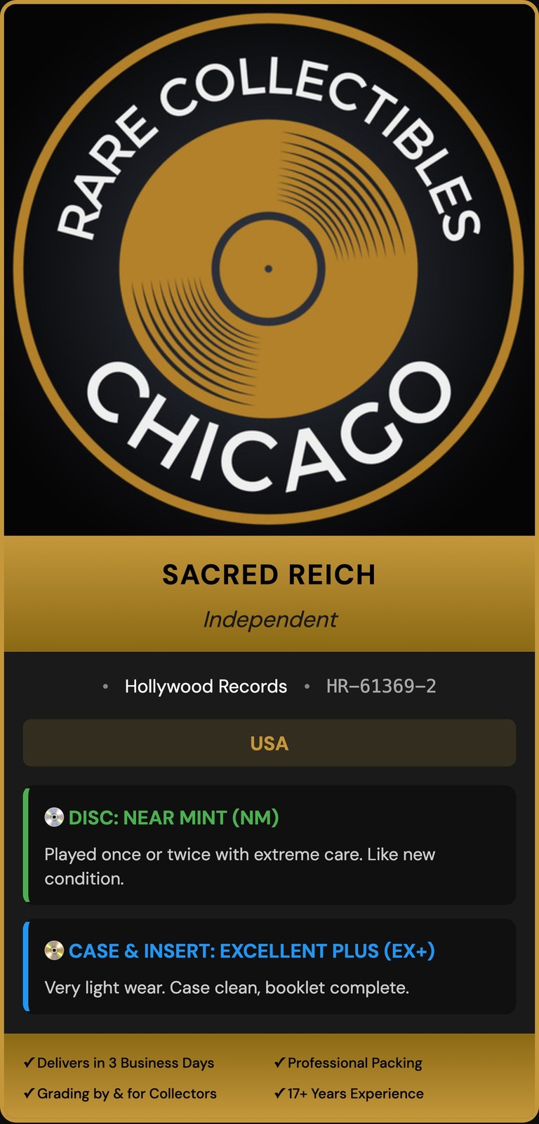Sacred Reich – Independent
