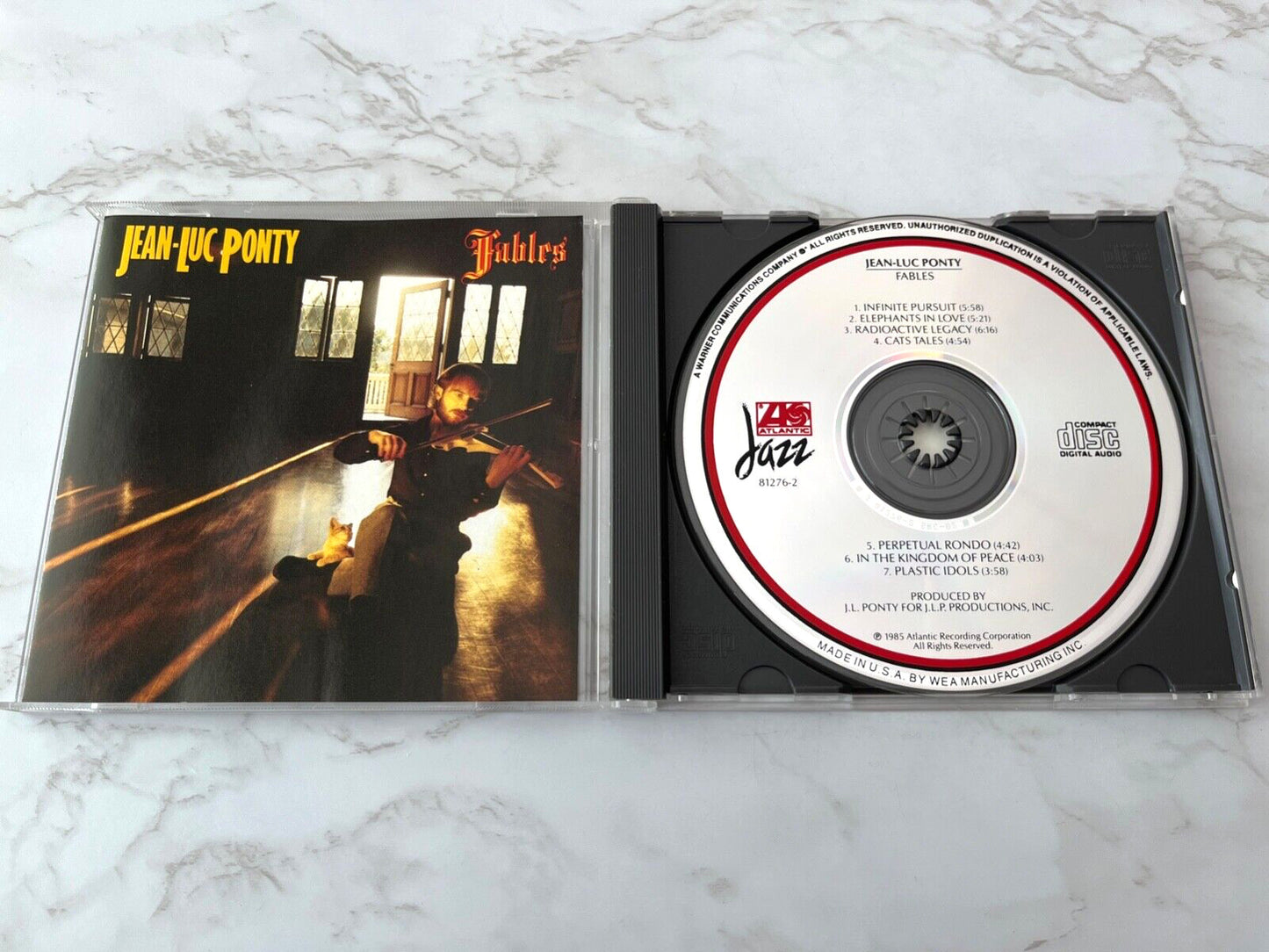 Jean Luc Ponty – Fables [ORIGINAL USA PRESS]