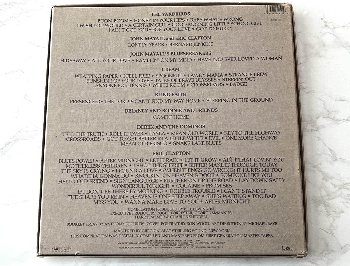 Eric Clapton – Crossroads (Box Set) (1988)