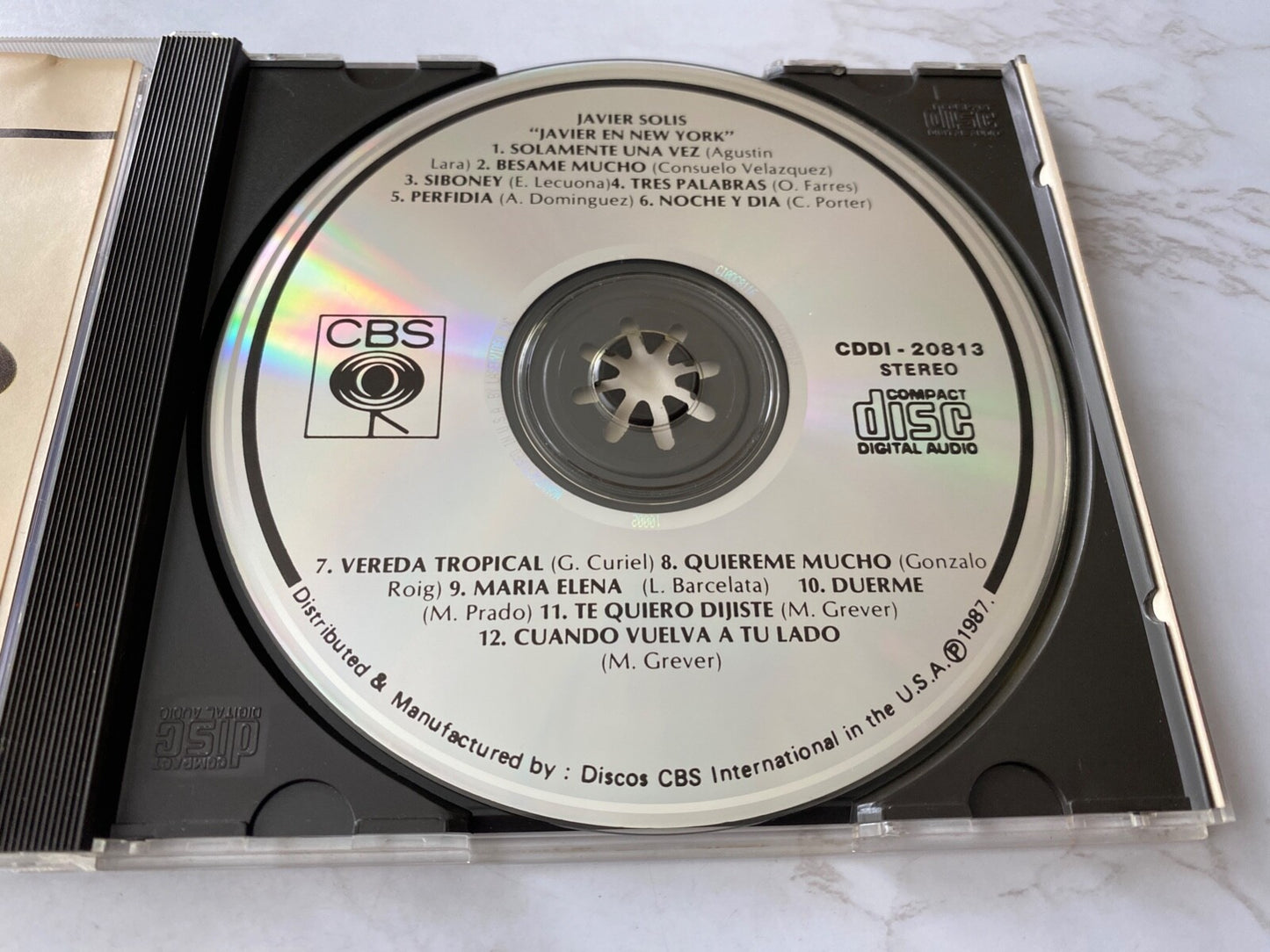 Javier Solis – En New York (1990) [ORIGINAL USA PRESS]