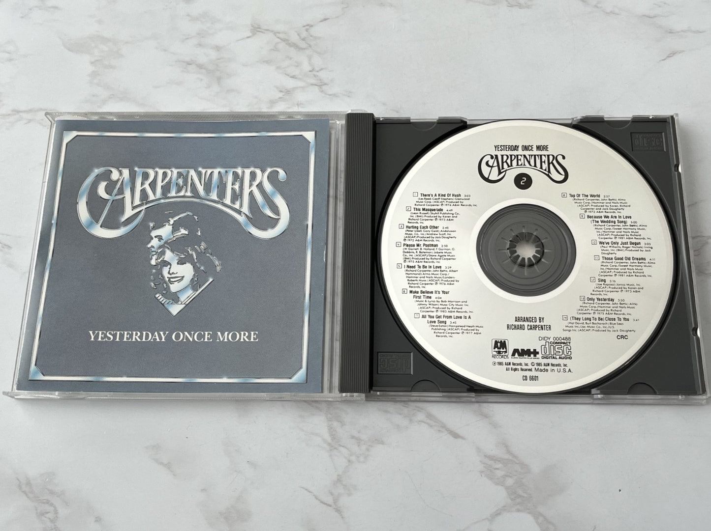 Carpenters – Yesterday Once More [DADC PRESS]