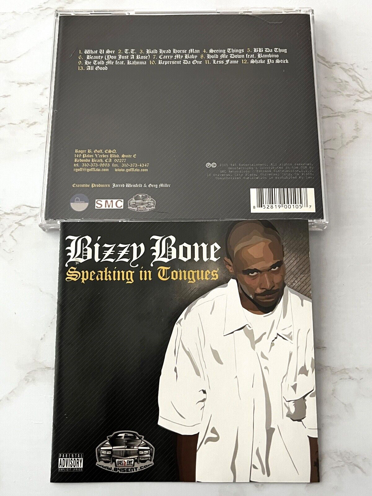 Bizzy Bone – Speaking In Tongues (2005) [ORIGINAL USA PRESS]