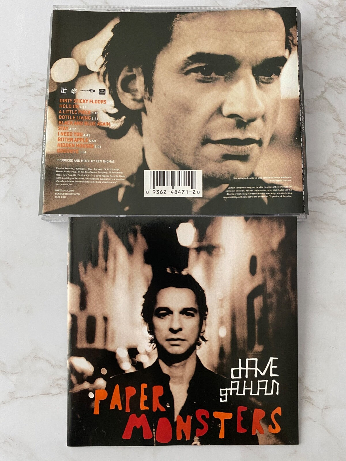 Dave Gahan – Paper Monsters (2003) [ORIGINAL USA PRESS]