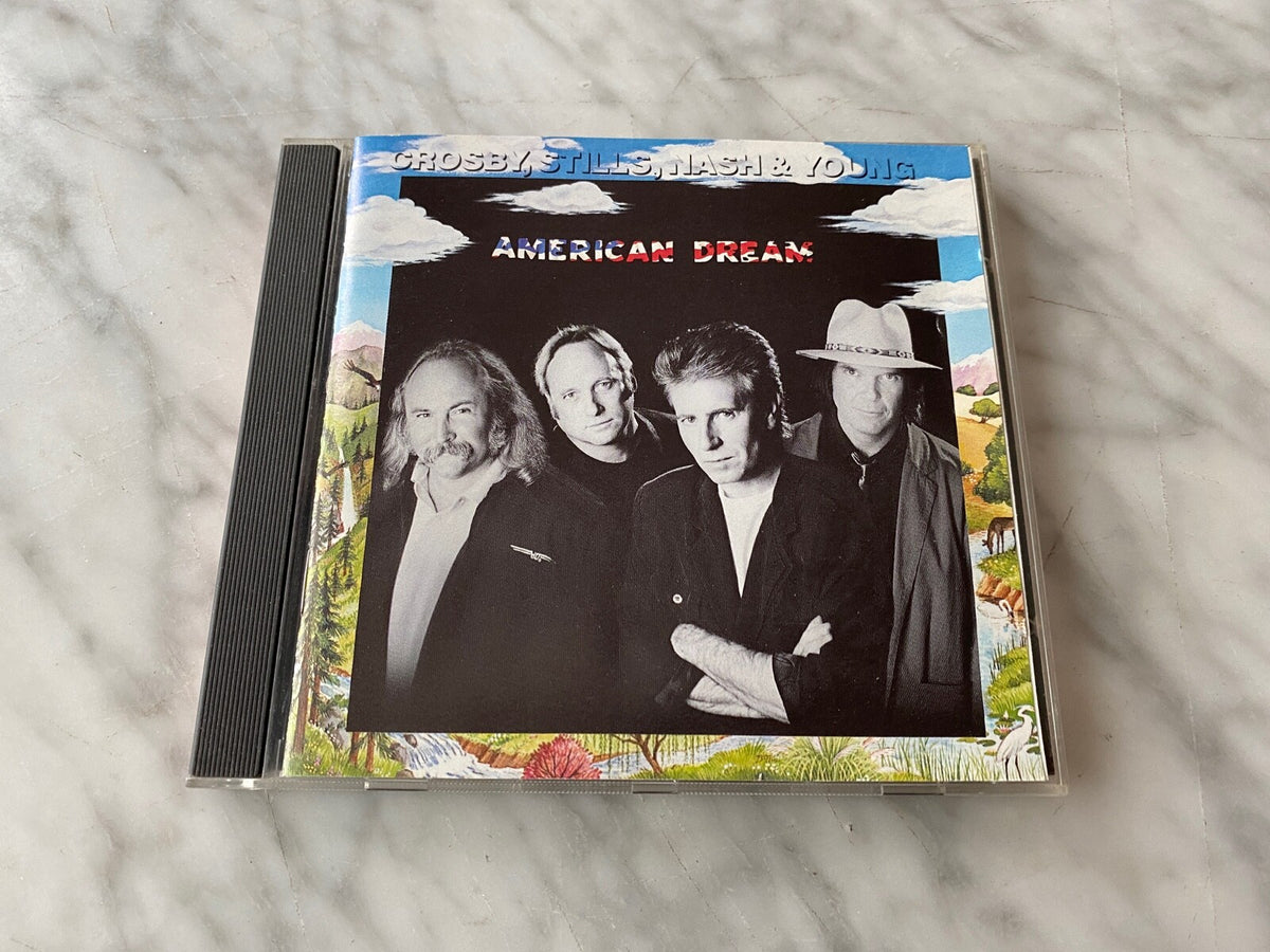 Crosby Stills Nash & Young – American Dream (1988) [ORIGINAL USA PRESS]