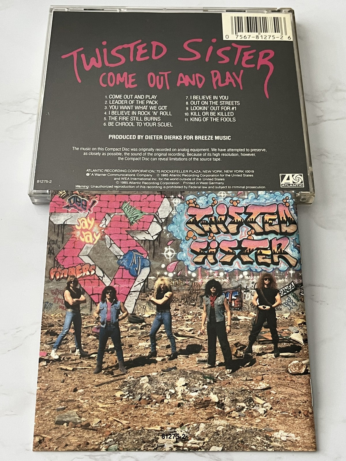 Twisted Sister – Come Out And Play (1985) [W GERMANY TARGET ERA]