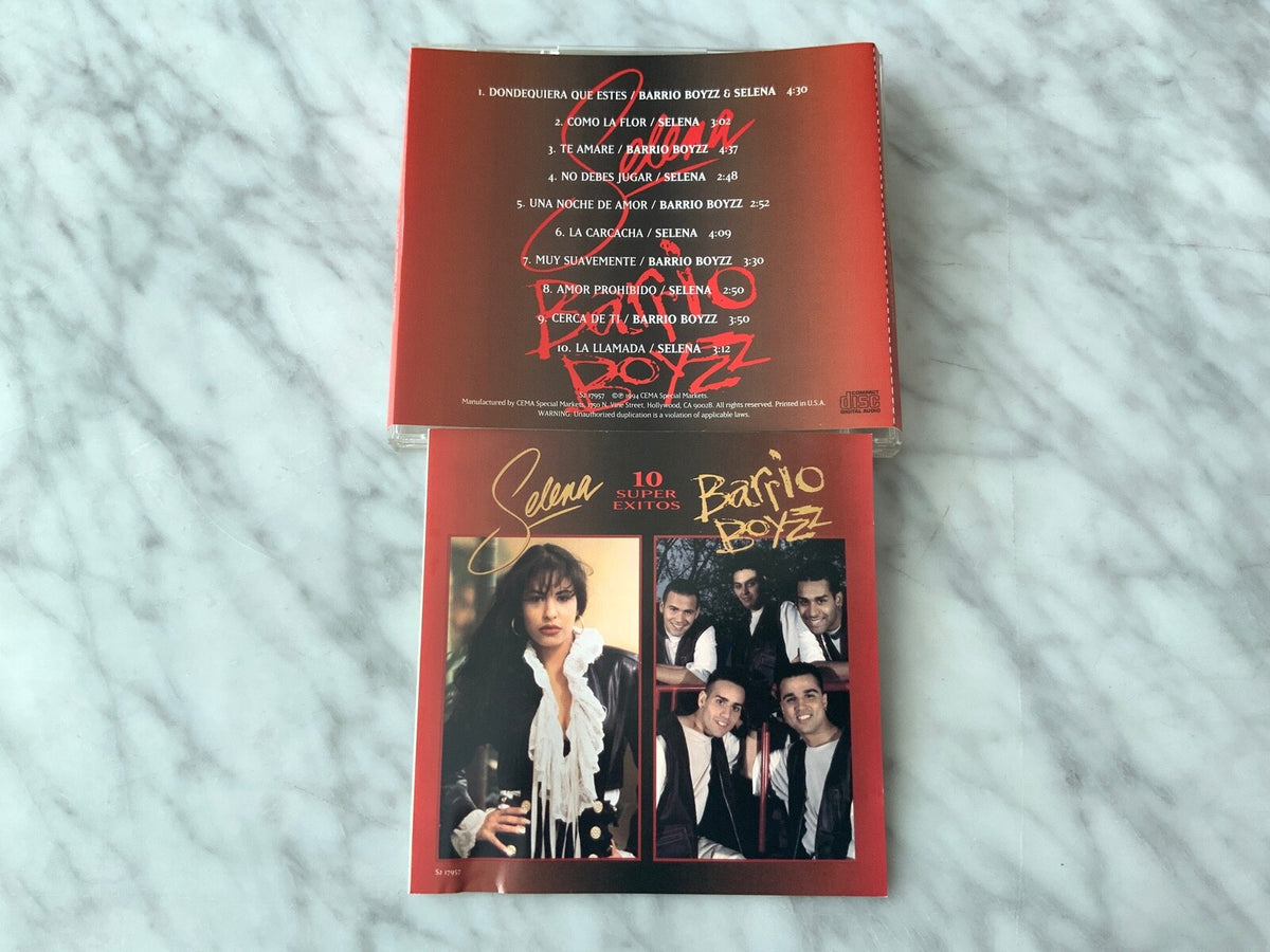 Selena, Barrio Boyzz – 10 Super Exitos (1994) [ORIGINAL USA PRESS]