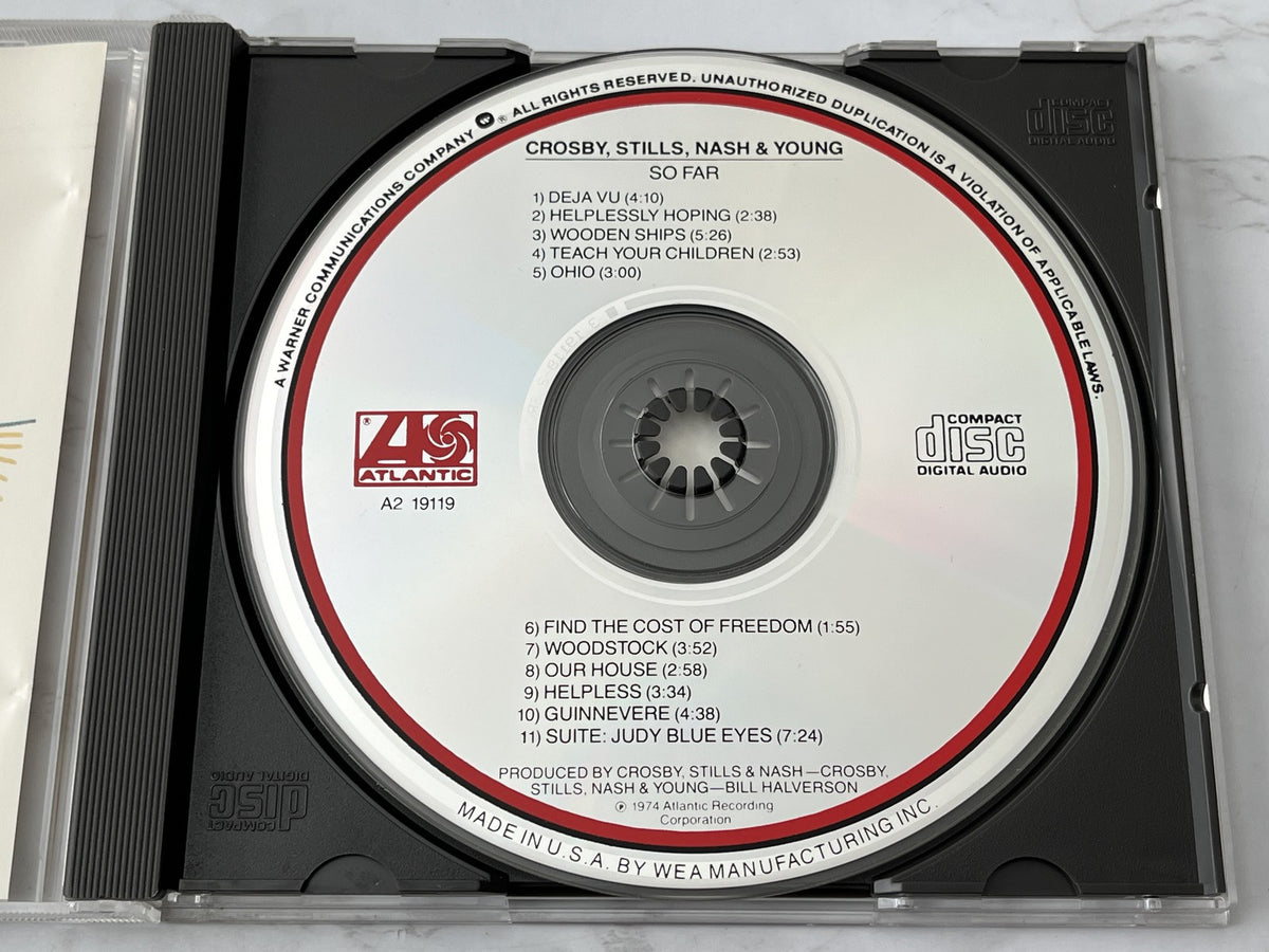 Crosby Stills Nash & Young – So Far (1990) [ORIGINAL USA PRESS]