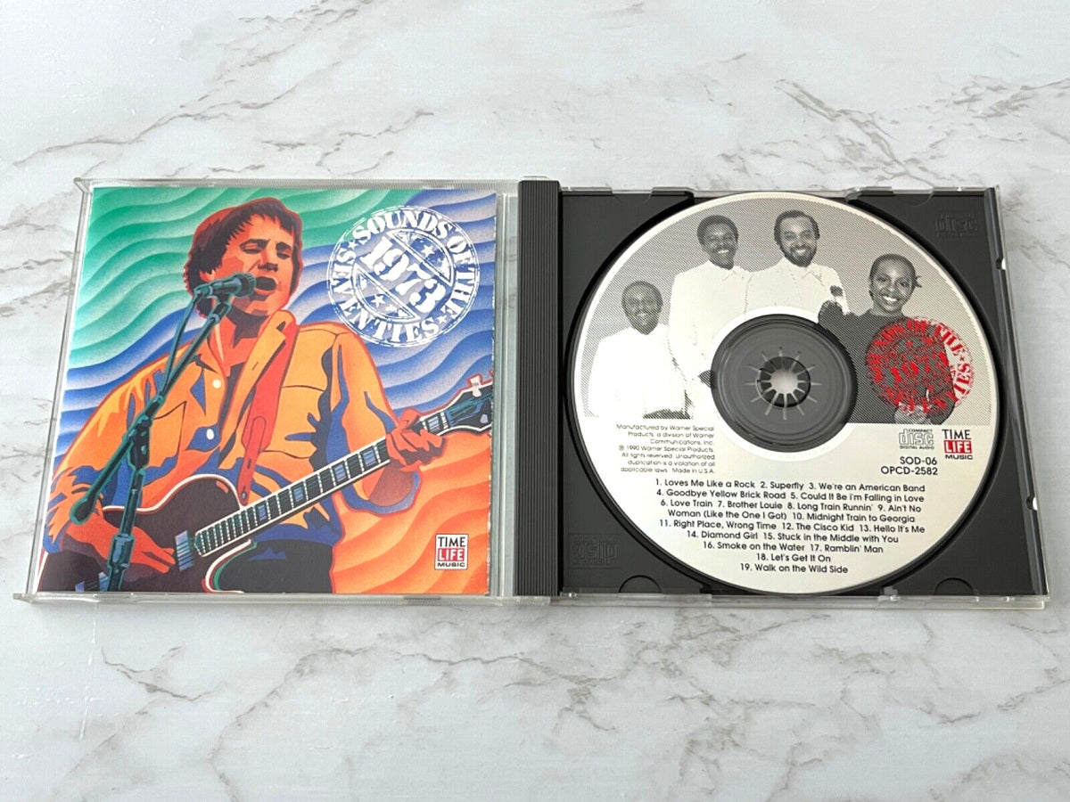 Deep Purple, Elton John, Paul Simon, Todd Rundgren – Time Life Sounds Of The Seventies 1973 (1990)