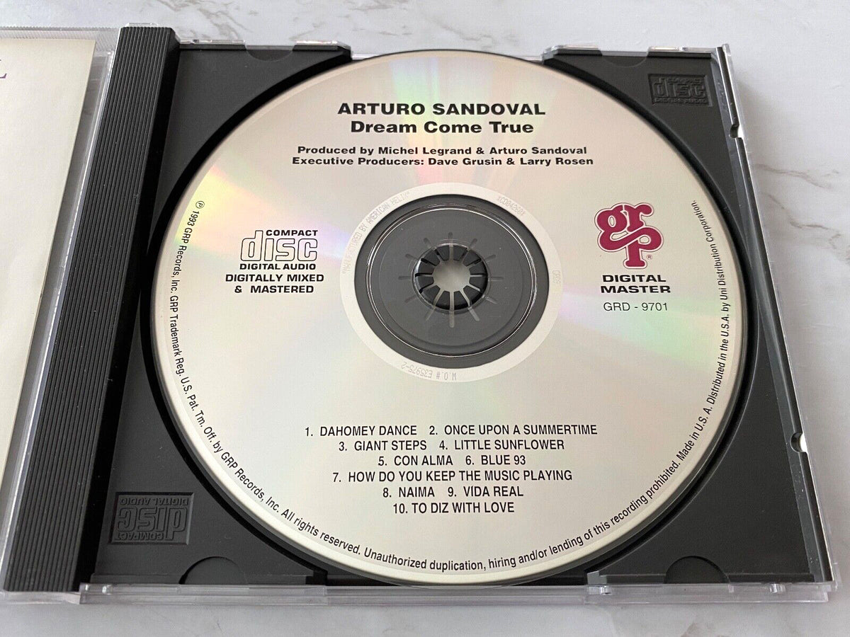 Arturo Sandoval – Dream Come True (1993) [ORIGINAL USA PRESS]