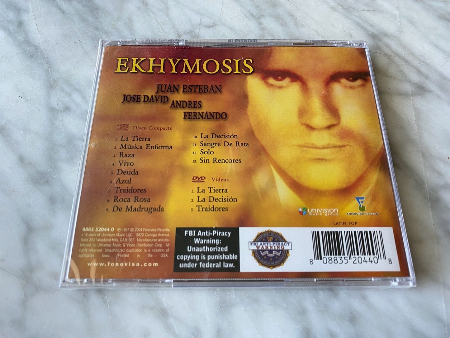 Ekhymosis – Juan Esteban (CD/DVD) (2004) [ORIGINAL USA PRESS]