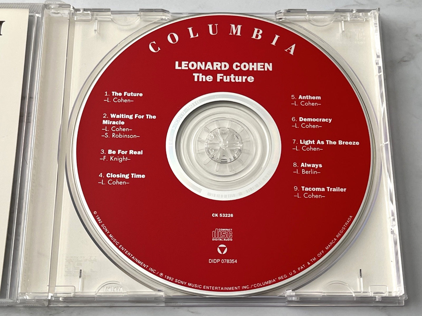Leonard Cohen – The Future