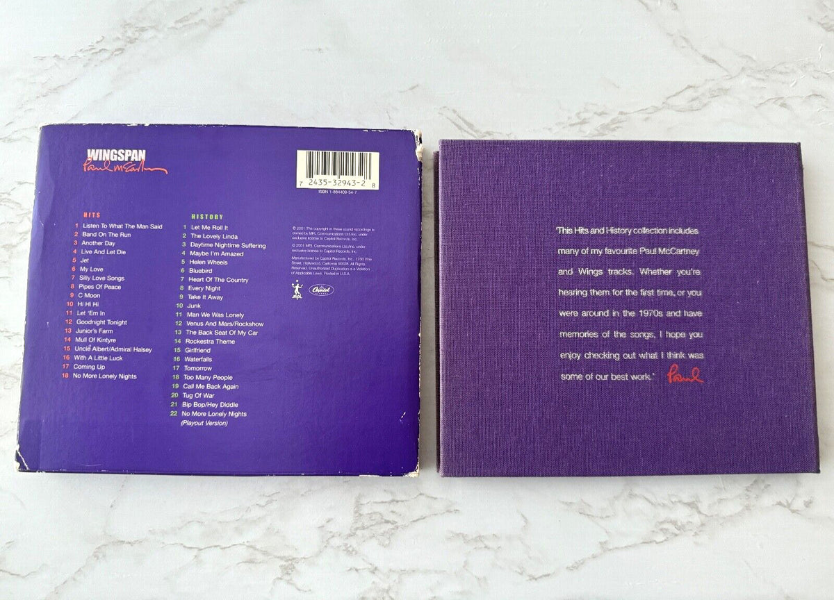Paul McCartney – Wingspan Hits And History (Promo) (2001)