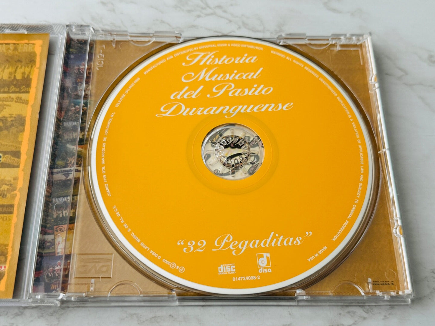 Various, Montez De Durango, Patrulla 81, Banda Sierra – Historia Musical Del Pasito Duranguense (2003) [ORIGINAL USA PRESS]