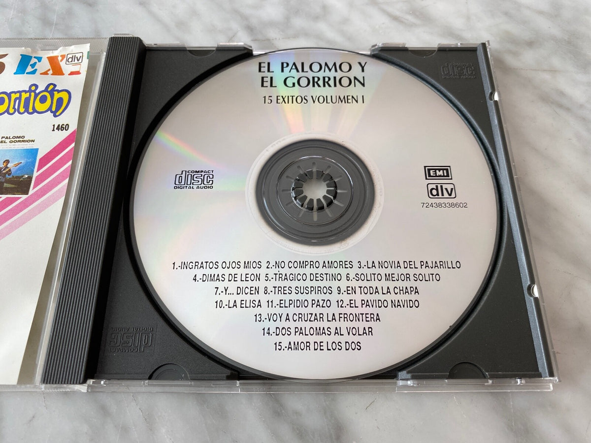 El Palomo Y El Gorrión – 15 Exitos Vol. I (1995) [ORIGINAL MEXICO PRESS]