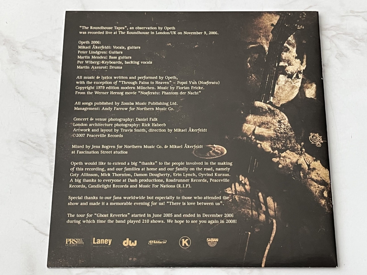 Opeth – The Roundhouse Tapes (Digipak) (2007) [UK PRESS]