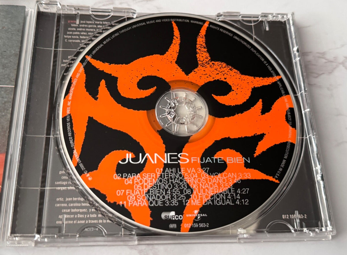 Juanes – Fijate Bien (2000) [ORIGINAL USA PRESS]